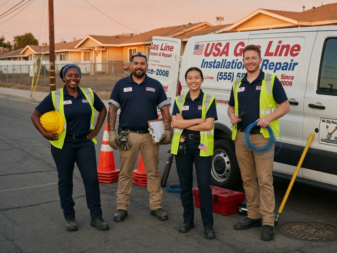 Gas Line Installation company in Sandyville, OH